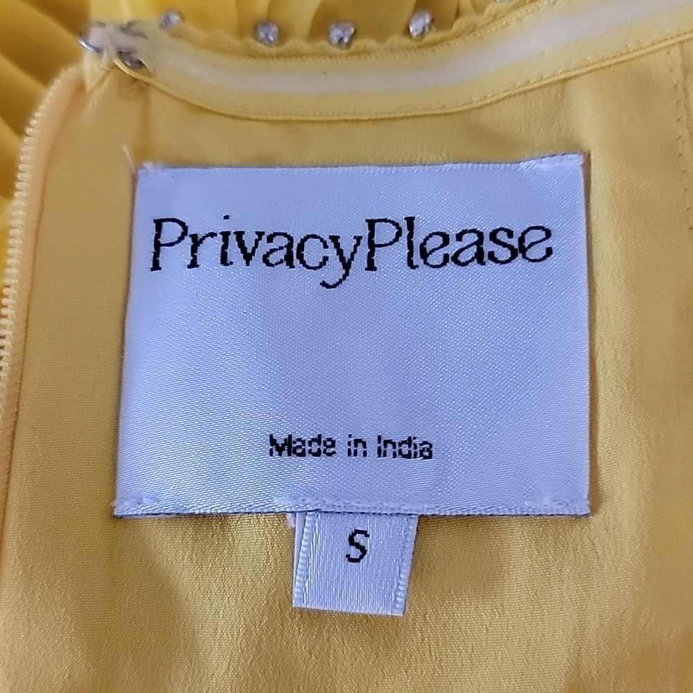 Privacy Please Yellow Sundress - Picture 7 of 8